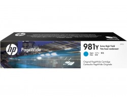 Картридж HP 981Y PageWide Enterprise 556/586 (16000 стр) Cyan