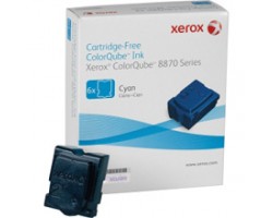 Брикеты твердочернильные Xerox CQ8870 Cyan (17300 стр)