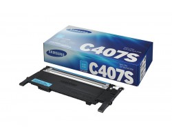 Картридж Samsung CLP-320/320N/325, CLX-3185/3185N/ 3185FN cyan (1 000стр), CLT-C407S/SEE