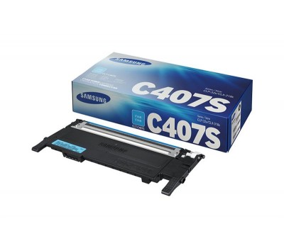 Картридж Samsung CLP-320/320N/325, CLX-3185/3185N/ 3185FN cyan (1 000стр), CLT-C407S/SEE