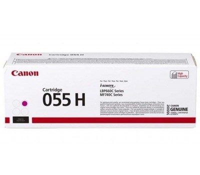 Картридж Canon 055H MF742/744/746, LBP663/664 Magenta (5900 стр)