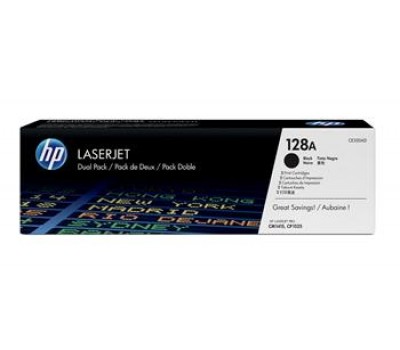Картридж HP 128A CLJ CP1525/CM1415 Black (2*2000 стр) Двойная упаковка