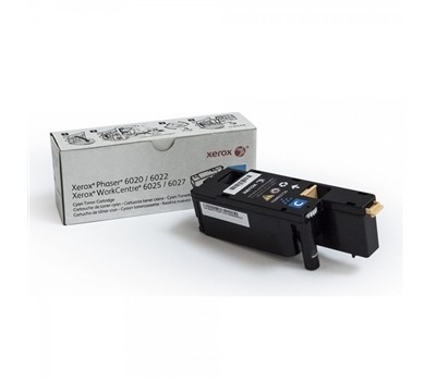 Картридж Xerox PH6020/6022/WC6025/6027 Cyan (1000 стр)