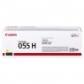 Картридж Canon 055H MF742/744/746, LBP663/664 Yellow (5900 стр)