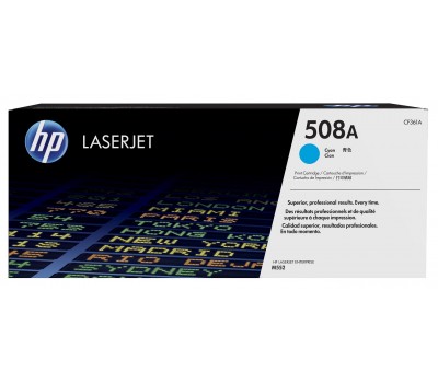 Картридж HP 508A CLJ M552/M553/M577 Cyan (5000 стр)
