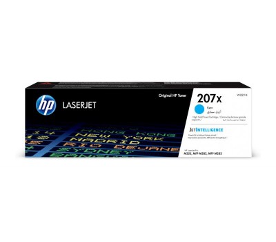 Картридж HP 207X CLJ M282/M283, M255dw/M255nw Cyan (2450 стр)