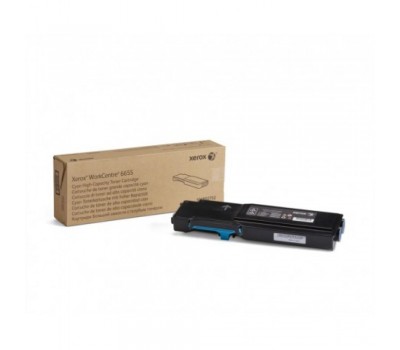 Тонер картридж Xerox WC6655 Cyan (7500 стр)
