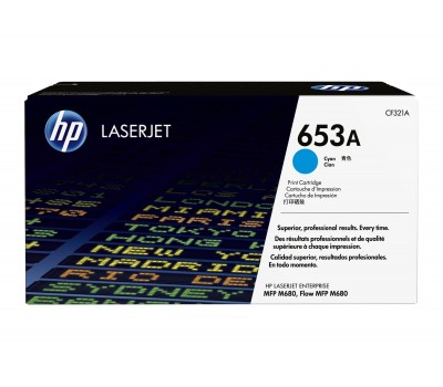 Картридж HP 653A CLJ Enterprise M680 Cyan (16500 стр)