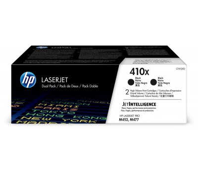 Картридж HP 410X CLJ Pro M377/M452/M477 Black (2*6500 стр) Двойная упаковка