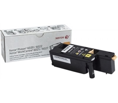 Картридж Xerox PH6020/6022/WC6025/6027 Yellow (1000 стр)
