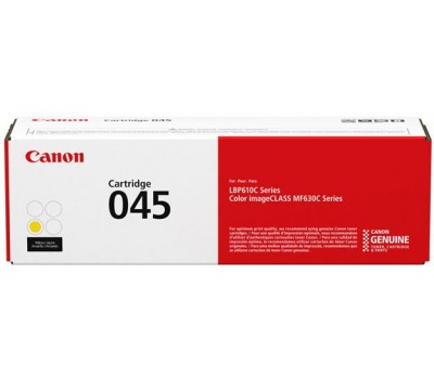 Картридж Canon 045 MF610/630 series Yellow (1300 стр)