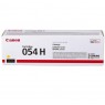 Картридж Canon 054H MF641/643/645, LBP-621/623 Yellow (2300 стр)