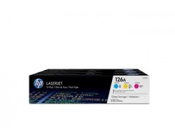 Картридж HP 126A CLJ CP1025/M175/M275 (CE311A,CE312A,CE313A) CYM (3*1000 стр) Тройная упаковка