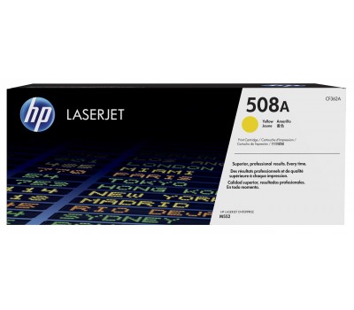 Картридж HP 508A CLJ M552/M553/M577 Yellow (5000 стр)