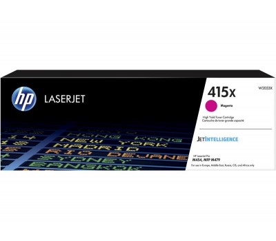 Картридж HP 415X CLJ Pro M414/454/479 Magenta (6000стр)