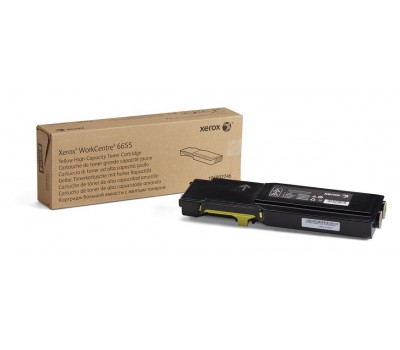 Тонер картридж Xerox WC6655 Yellow (7500 стр)