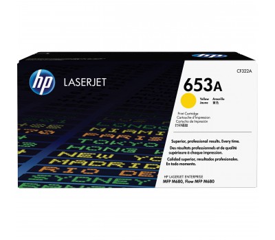 Картридж HP 653A CLJ Enterprise M680 Yellow (16500 стр)