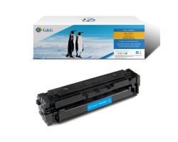 Картридж G&G для Canon 054H MF641/643/645, LBP-621/623 3027C002 Cyan (2300 стр)