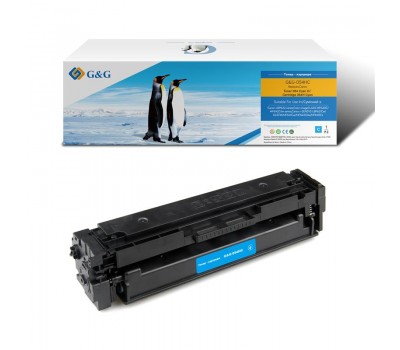 Картридж G&G для Canon 054H MF641/643/645, LBP-621/623 3027C002 Cyan (2300 стр)
