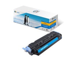 Картридж G&G для HP Color LJ 1600/2600/2605 series/CM1015/1017 Cyan (2000 стр)