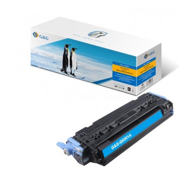 Картридж G&G для HP Color LJ 1600/2600/2605 series/CM1015/1017 Cyan (2000 стр)