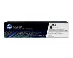 Картридж HP 126A CLJ CP1025/M175/M275 Black (2*1200 стр) Двойная упаковка