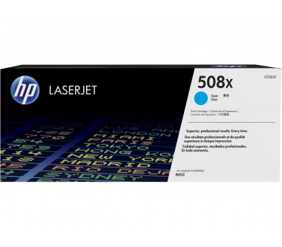 Картридж HP 508X CLJ M552/M553/M577 Cyan (9500 стр)