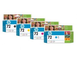 Картридж HP No.72 DJ T610/T1100/T790 photo black, 130 ml