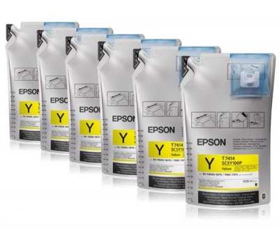 Чернила Epson для SC-B6000/B7000 Yellow (1Lx6packs)