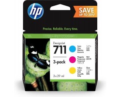 Картридж HP No.711 DesignJet 120/520 CYM (3*28ml) Тройная упаковка