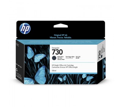 Картридж HP No.730 DesignJet T1600/T1700/T2600 Matte Black 130ml