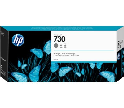 Картридж HP No.730 DesignJet T1600/T1700/T2600 Gray 300ml