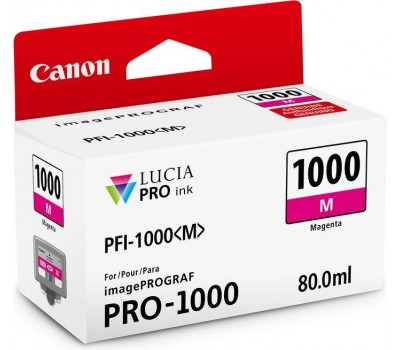 Чернильница Canon PFI-1000M (Magenta)