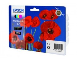 Картридж Epson 17 XP103/203/207 Bundle (C,M,Y,Bk)