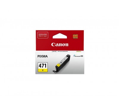 Картридж Canon CLI-471Y PIXMA MG5740/MG6840 Yellow