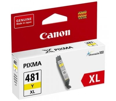 Картридж Canon CLI-481Y XL Yellow