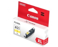 Картридж Canon CLI-451Y XL (Yellow) PIXMA MG5440/MG6340