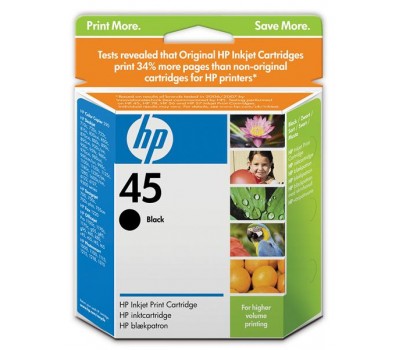 Картридж HP No.45 DJ9xx/11xx/1220/G/T/R/P1000 black