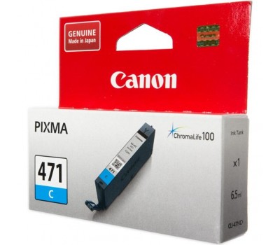 Картридж Canon CLI-471C PIXMA MG5740/MG6840 Cyan