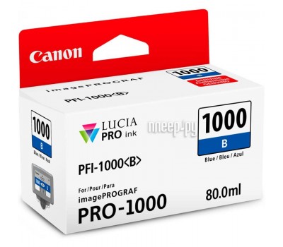 Чернильница Canon PFI-1000B (Blue)