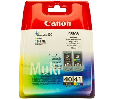 Комплект Canon No.40: Картридж Canon PG-40Bk/CL-41 цв. Multi Pack