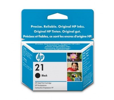 Картридж HP No.21 DJ3920/3940, PSC1410 black,5ml