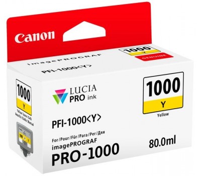 Чернильница Canon PFI-1000Y (yellow)