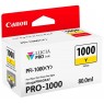 Чернильница Canon PFI-1000Y (yellow)