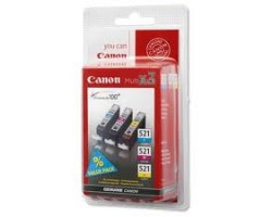 Комплект Canon No.521: Картридж Canon CLI-521 Bundle (C,M,Y) MP540/630