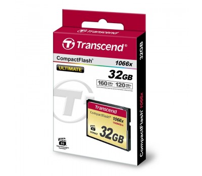 Карта памяти Transcend 32GB CF 1066X