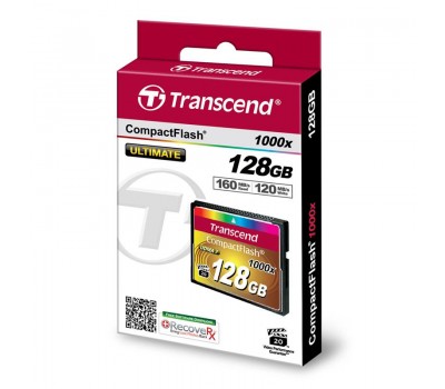 Карта памяти Transcend 128GB CF 1000X