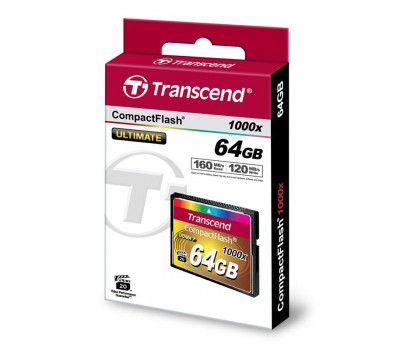 Карта памяти Transcend 64GB CF 1000X