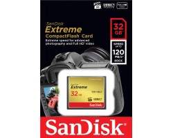 Карта памяти SanDisk 32GB CF Extreme R120/W85MB/s