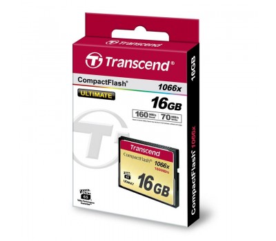 Карта памяти Transcend 16GB CF 1066X